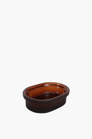 Frosted Glass Soap Dish