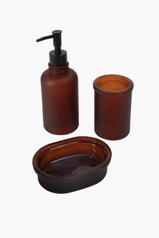 Frosted Glass Soap Dish
