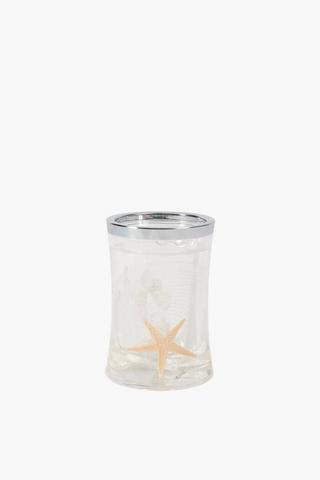 Faux Shell Floating Tumbler