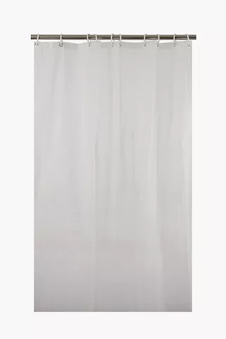 Frosted Plain Shower Curtain