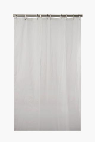 Frosted Plain Shower Curtain