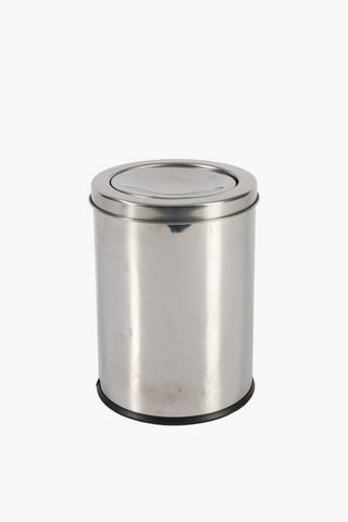 Metal Swing Lid Bin
