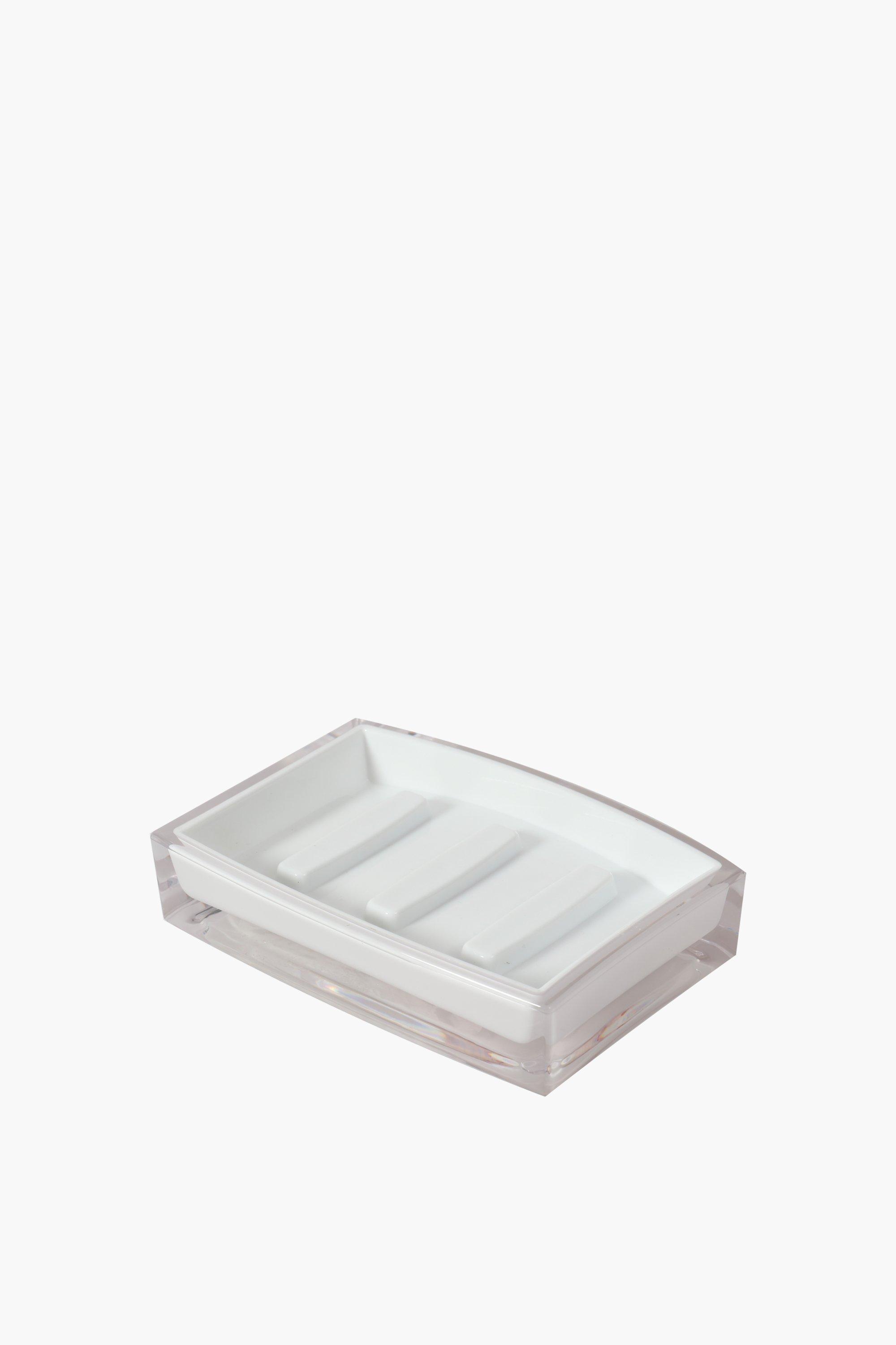 Acrylic Contemporary Soap Dish