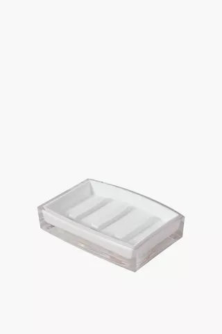 Acrylic Contemporary Soap Dish