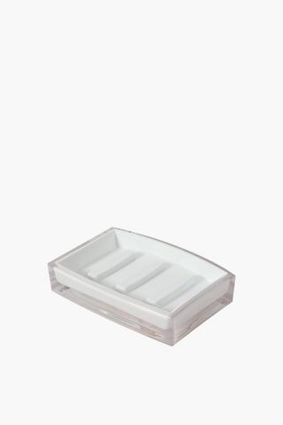 Acrylic Contemporary Soap Dish