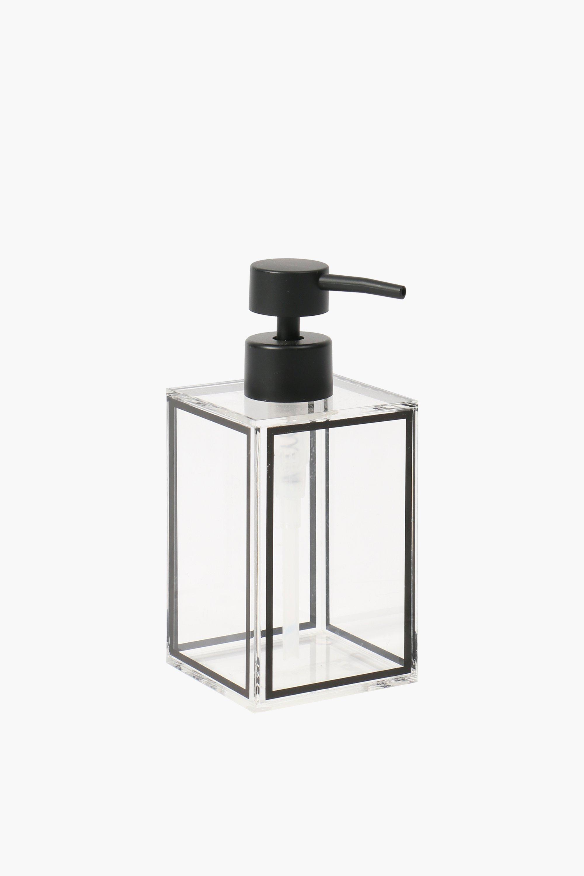 Clear Acrylic Soap Dispenser