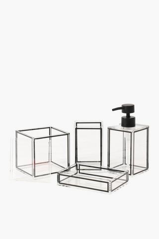 Clear Acrylic Soap Dispenser
