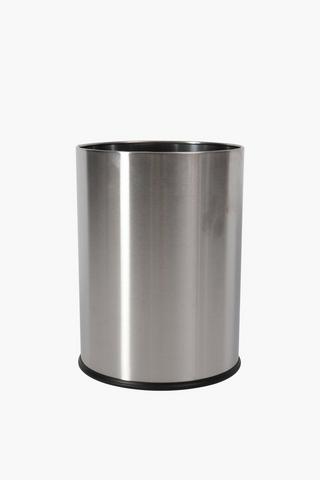 Brushed Metal Bin