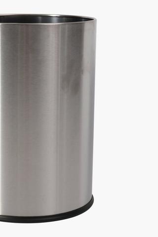 Brushed Metal Bin