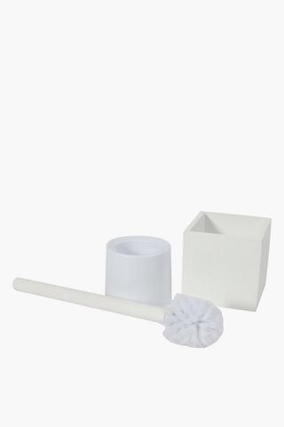 Wooden Toilet Brush Set
