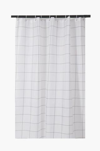 Grid Shower Curtain 
