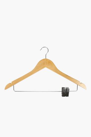 Pack Of 4 Wooden Hangers