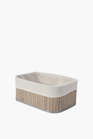 Bamboo Utility Basket, Medium