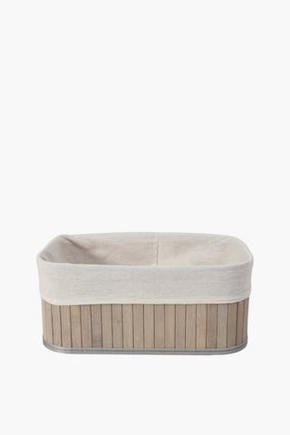 Bamboo Utility Basket, Medium