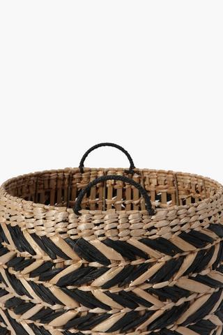 Rush And Paper Utility Basket Large