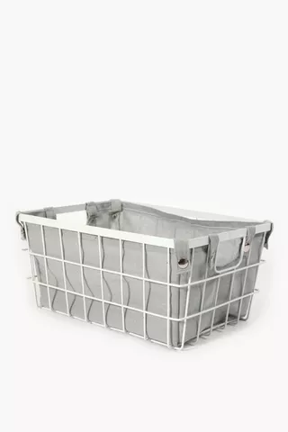Metal Utility Basket Large