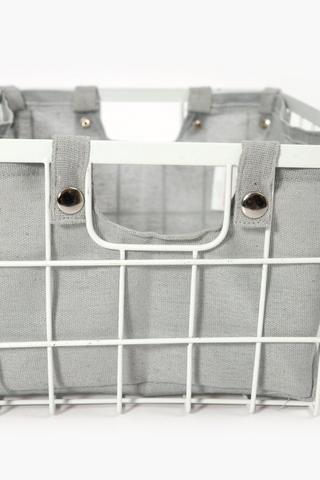 Metal Utility Basket Large