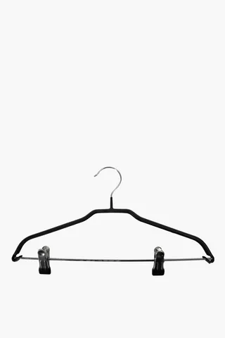2 Pack Rubber Hangers With Clips