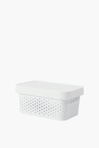 5l Dotted Utility Basket