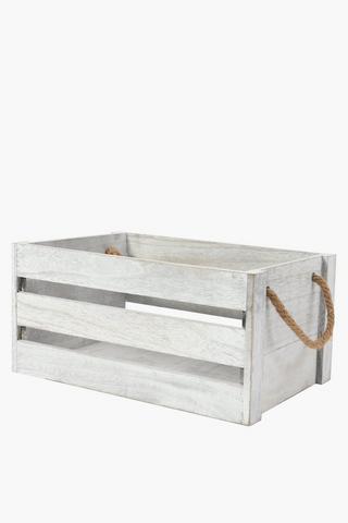 Rustic Grid Crate Large