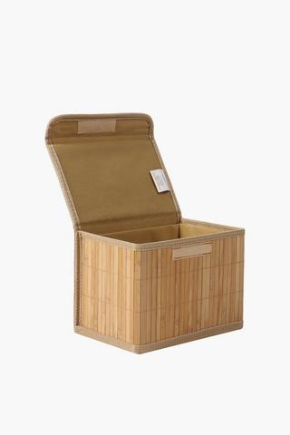 Lided Bamboo Storage Box Small
