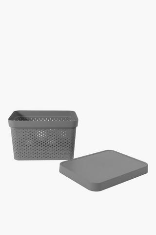 18l Dotted Basket