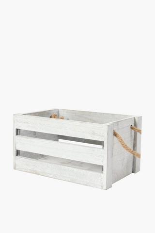 Rustic Grid Crate Medium