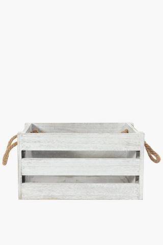 Rustic Grid Crate Medium