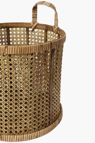 Rattan Utility Basket, Medium