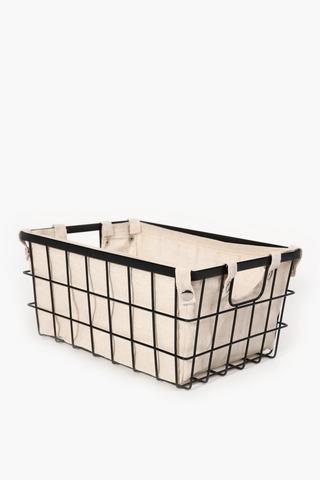 Metal Utility Basket Large
