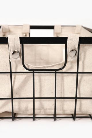 Metal Utility Basket Large
