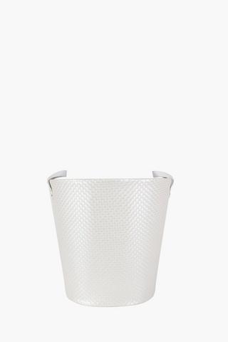 Pu Basket Weave Laundry Basket