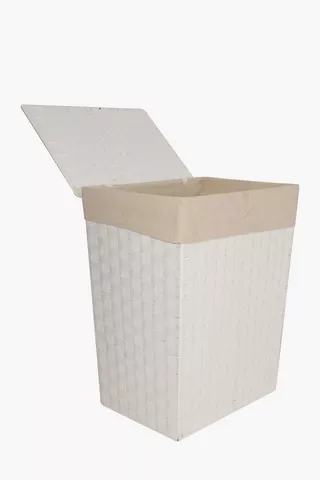 Paper Weave Laundry Basket, Large