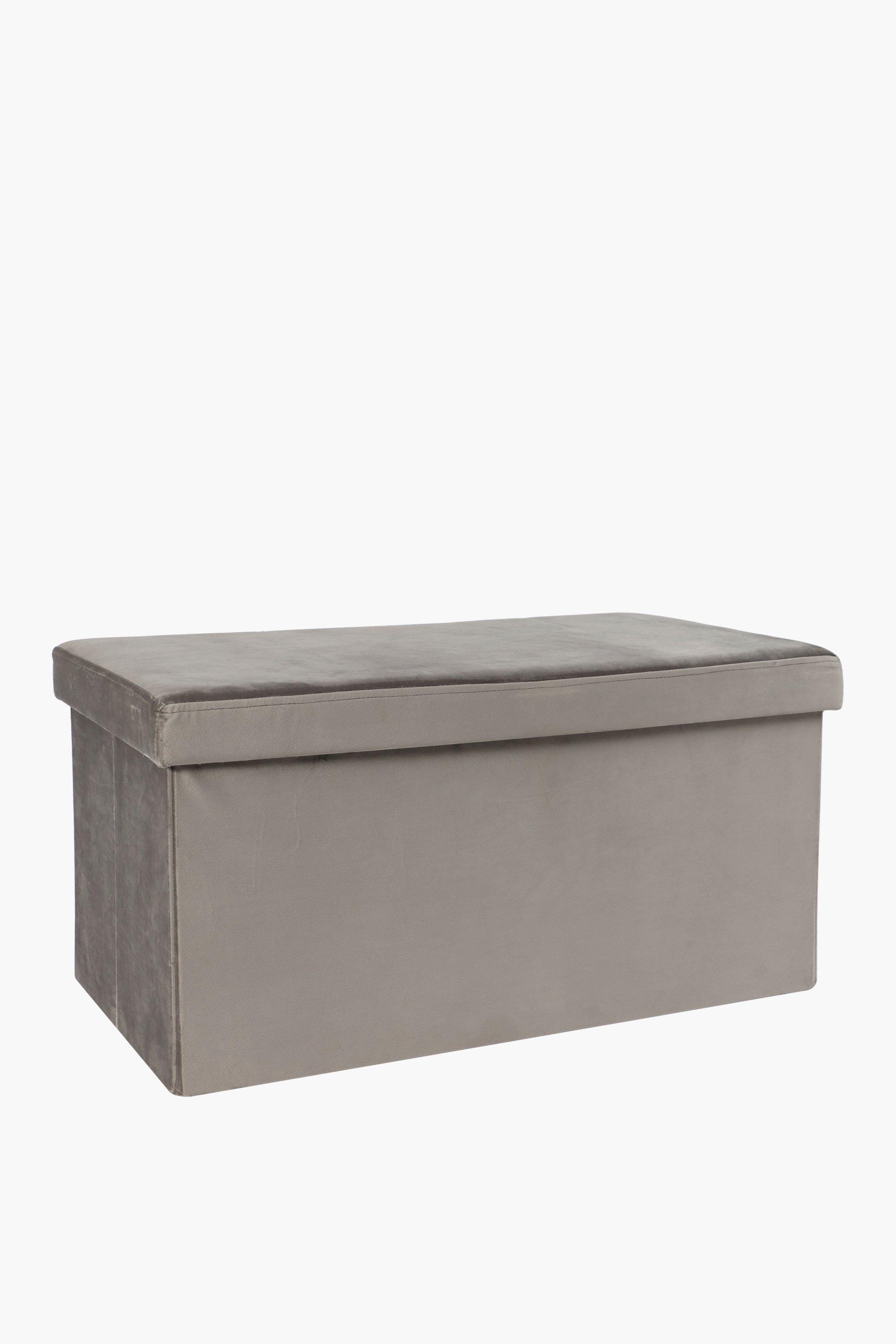 Velvet Storage Trunk