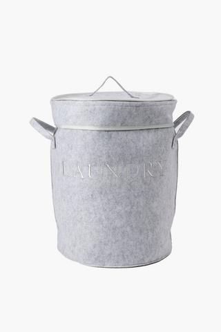 Felt Laundry Basket