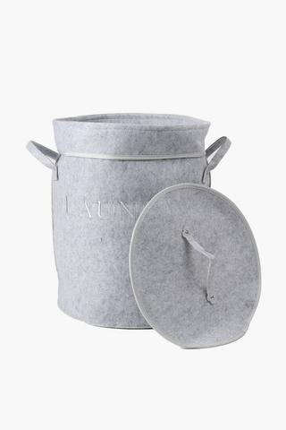 Felt Laundry Basket