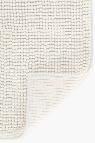 Small Microfibre Chenille Bobble Bath Mat