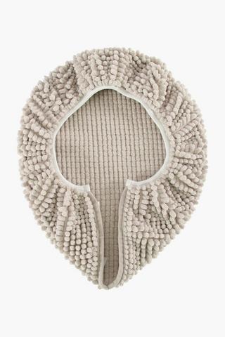 Micro Chenille Bobble Lid Cover