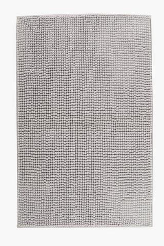 Micro Chenille Bobble Bath Mat Large