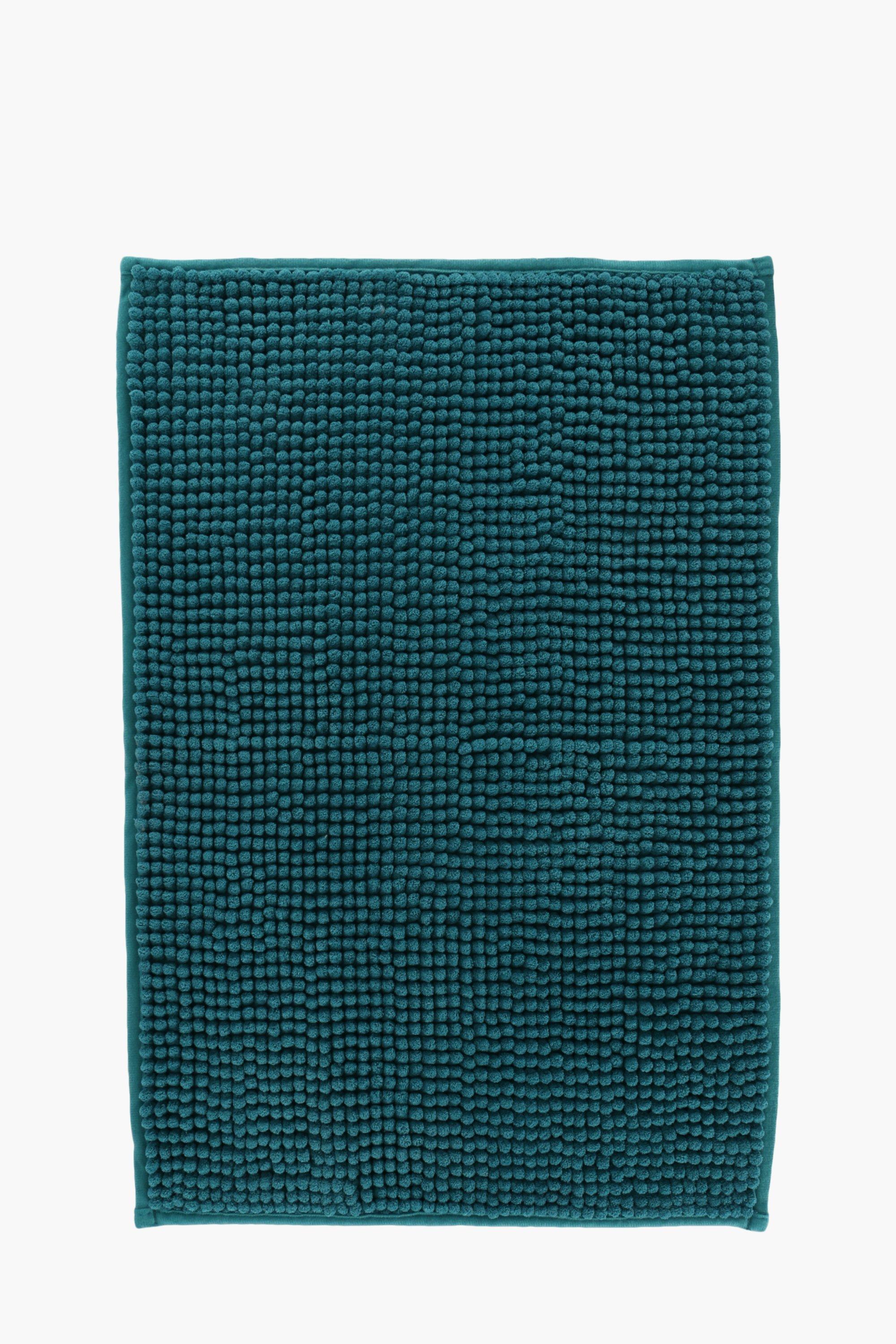 Micro Chenille Bobble Bath Mat Small