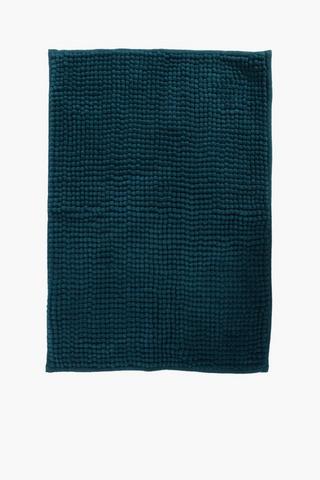 Micro Chenille Bobble Bath Mat, Small