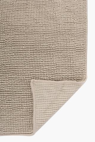 Micro Chenille Bobble Bath Mat, Extra Large