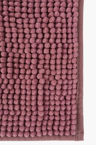 Micro Chenille Bobble Bath Mat, Small