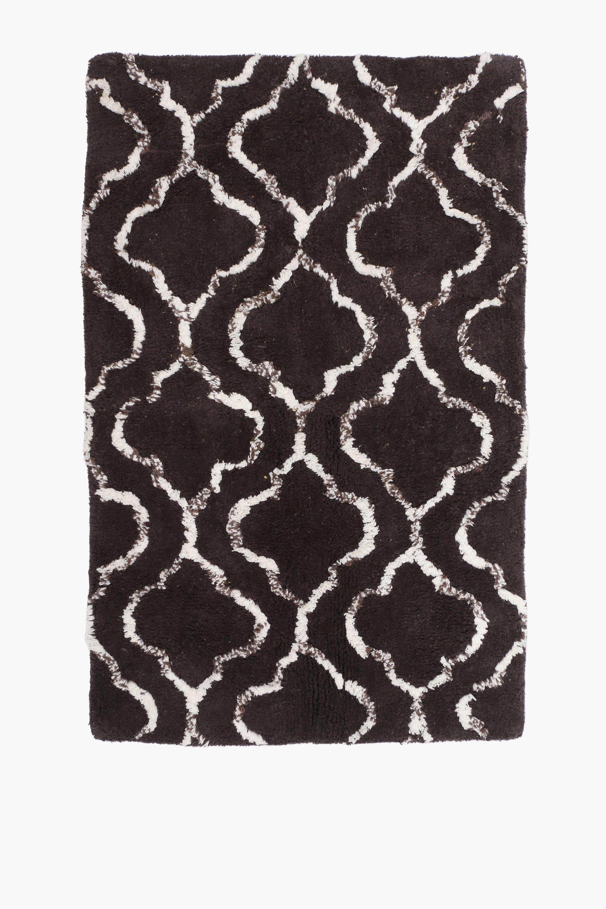 Cotton Fluff Jacquard Baroque Bath Mat
