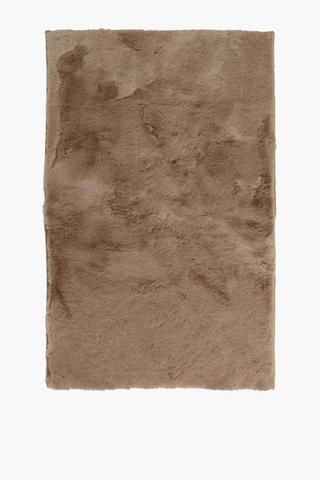 Faux Fur Bath Mat
