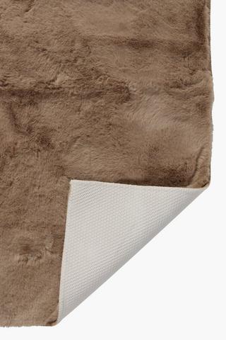 Faux Fur Bath Mat