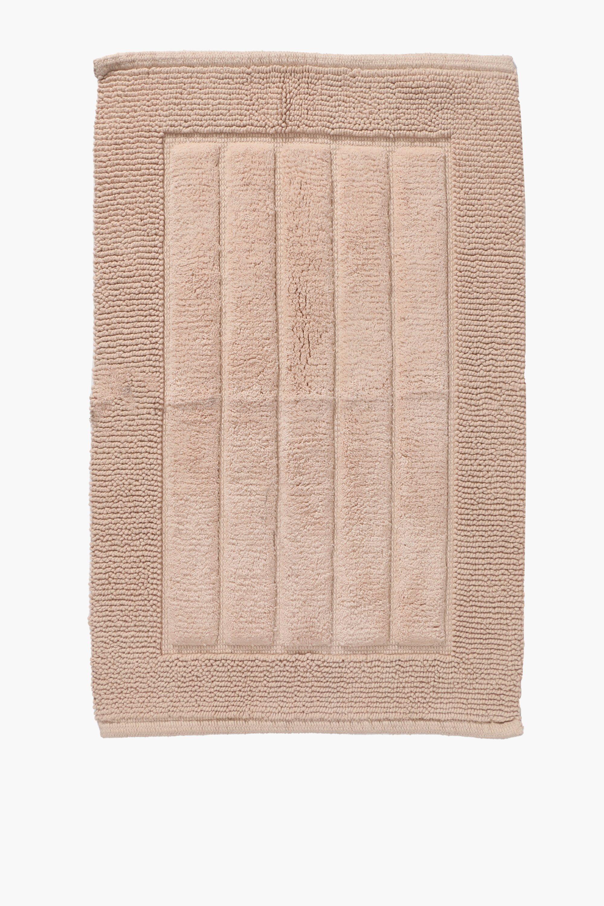 Cotton Ribbed Pile Bath Mat