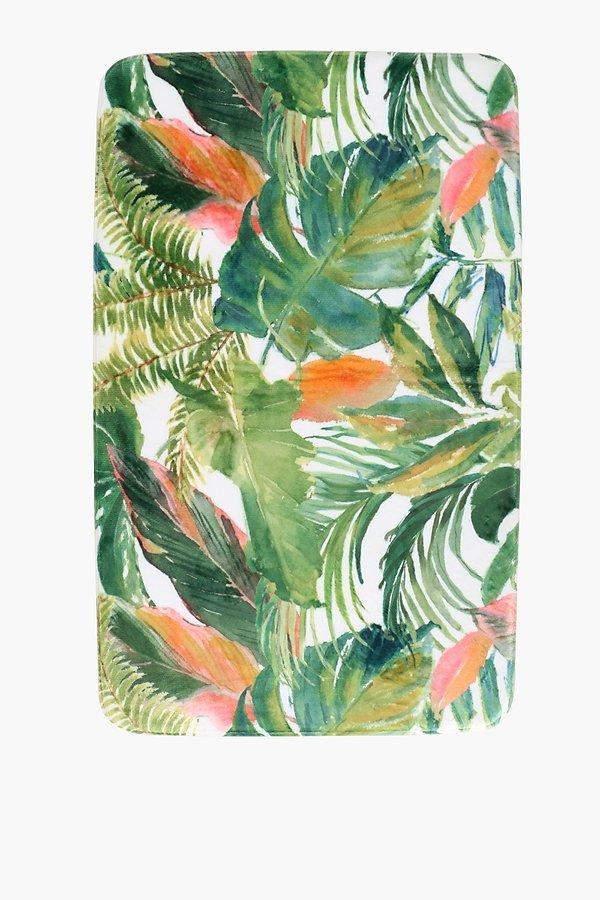 Memory Foam Botanical Bath Mat Large