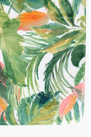 Memory Foam Botanical Bath Mat Large