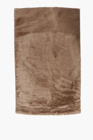 Faux Fur Extra Large Bath Mat
